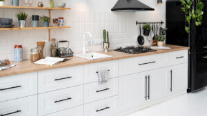Modern Wood Kitchen Cabinet