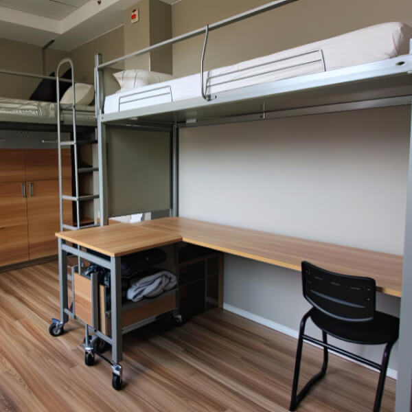 3 lit escamotable bureau