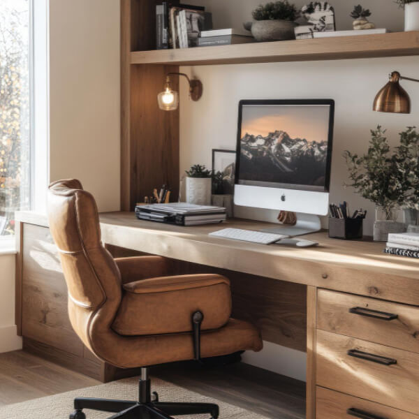 etape 5 optimiser eclairage integrer mobilier home office